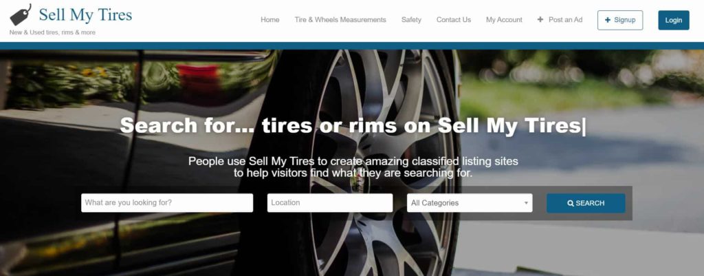 where to sell used tires